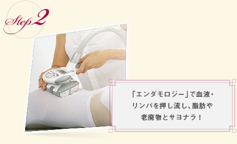 「エンダモロジー」で血液・リンパを押し流し、脂肪や老廃物とサヨナラ！